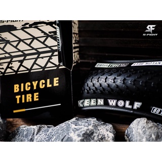 ยางนอก S-FIGHT รุ่น KEEN WOLF สีดำ ขอบพับ