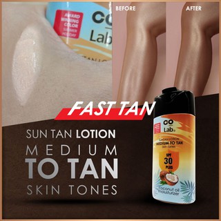 COLAB Suntan Lotion Medium to Tan ครีมผิวแทน โลชั่นผิวแทน ครีมทาผิวแทน 100 ml ราคาถูก ราคาส่ง