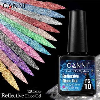 WN- CANNI DISCO สีแฟลชกากเพชร