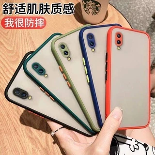 เคสขอบสี A02/M02 หลังด้าน SAMSUNG A52S/A12/M12/A02S/A03S/A42(5G)/S21fe/J4plus/J6plus/J8/A6Plus/S10lite เคสผิวด้าน 025