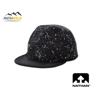 หมวก NATHAN HYPER NIGHT REFLECTIVE RUNNERS HAT สี STAR FIELD / BLACK / VIBRANT YELLOW