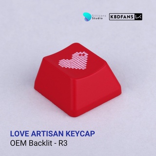 คีย์แคป KBDFans OEM Backlit LOVE ARTISAN KEYCAPS