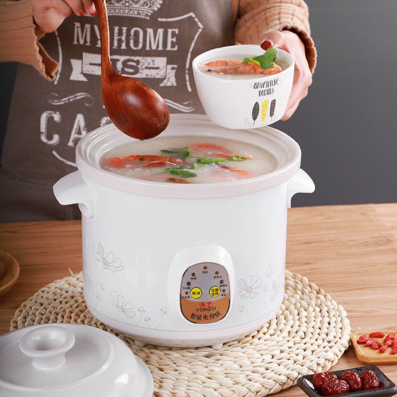 หม้อตุ๋น ทำอาหารอัตโนมัติ 1.5L CG168 รุ่น RC-01ทำโจ๊ก ทำซุป หม้อเซรามิก ทำอาหารเสริมทารก หม้อหุงข้าว