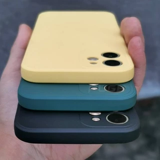 เคสซิลิโคนนิ่ม กรอบสี่เหลี่ยม หรูหรา สําหรับ iPhone 12 Mini 11 Pro Max iPhone X Xs Xr 7 8 6 6s Plus SE 2020 2022 SE3