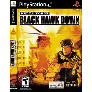 แผ่นเกมส์ Delta Force Black Hawk Down PS2 Playstation 2 คุณภาพสูง ราคาถูก