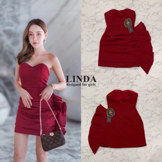 Minidress ป้าย Linda