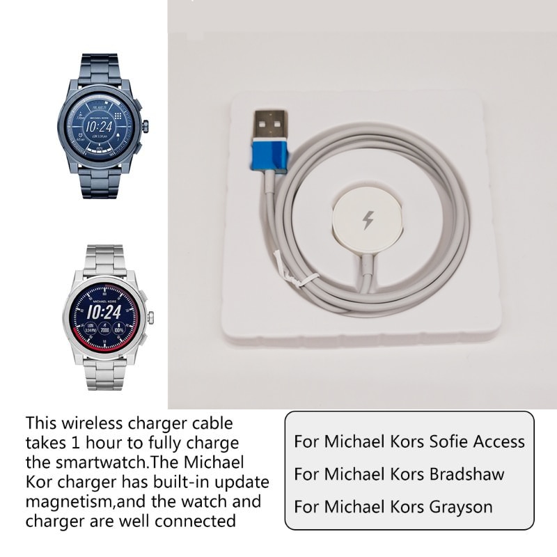 michael kors smartwatch wireless charger