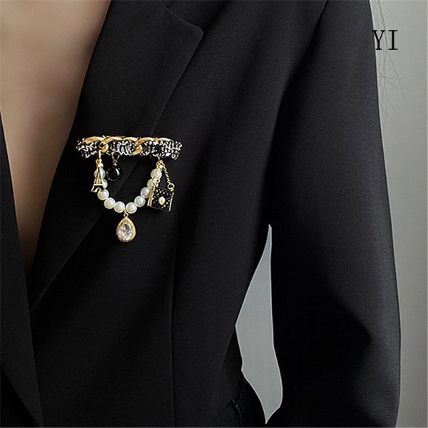 French Retro Style Personality Brooch Female Sense of QualityinsTrendy