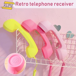 Mobile phone gift headset headset mobile phone handset telephone external microphone retro fashion handset