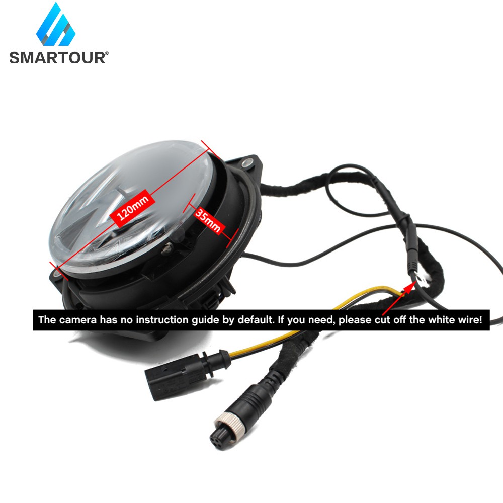 Car Flip Logo Reverse Camera for Volkswagen for VW Golf 5/6 MK6 Passat ...