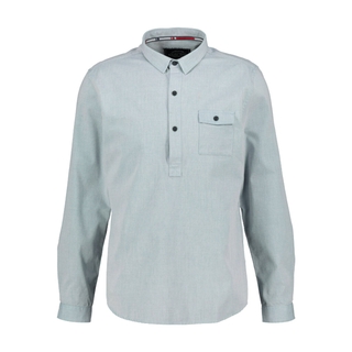 Khaki Bros - Long Sleeve Shirt - เสื้อเชิ้ตแขนยาว - KM20S028 Turquoise