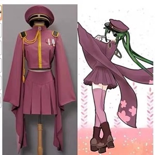 Vocloi Hatsune MIKU MIKU Sakura COSPLAY วิกผมอะนิเมะ แฮนด์เมด