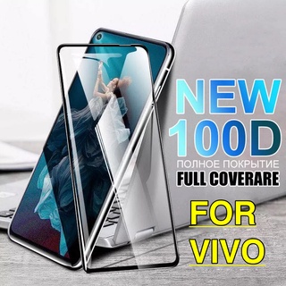 F ฟิล์มกระจกเต็มจอ Vivo V5 V5s V5+ V7 V7+ V9 V11 V11i V15 V15Pro V17 V17Pro V19 V20 V20se V20Pro V21 5G V23e S1 S1Pro