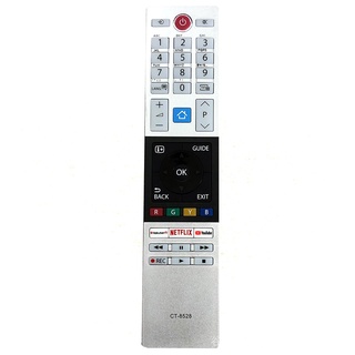 ใหม่ รีโมตคอนโทรลทีวี แบบเปลี่ยน สําหรับ Toshiba CT-8528 65u58 พร้อมปุ่ม Rakuten TV Netflix YouTuBe Fernbedinenung