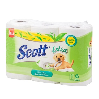 Scott Extra Natural Clean Toilet Tissue กระดาษทิชชู Scott Extra Natural Clean Toilet Tissue