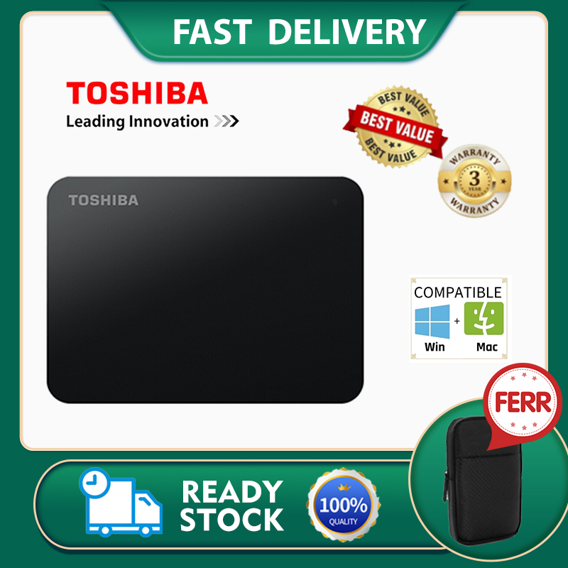 （3 years warranty)Toshiba 500GB 1TB 2TB External HDD 2.5 Portable Hard Drive Hard Disk HD Externo 500G 1 TB 2 TB USB3.0