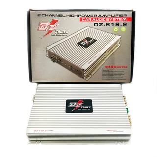 เพาเวอร์แอมป์ติดรถยนต์ดีๆ แรงๆ DZ POWER รุ่น DZ-819.2 CLASS AB 2CH