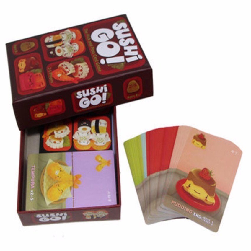 SUSHI GO Game บอร์ดเกมส์ เสริมทักษะคณิตศาสตร์ ไหวพริบ