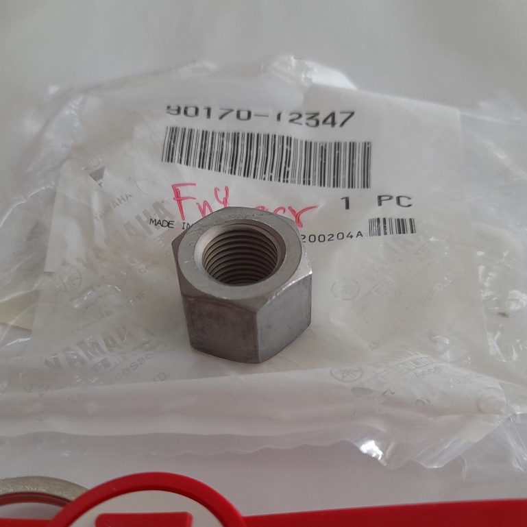 9017012347 น๊อต จานไฟ RXS RXK RXZ DT100 DT125 DT175 DT250 CDI VR TZR SR400 น๊อตข้อเหวี่ยงซ้าย 90170-12347 -12369 -12067