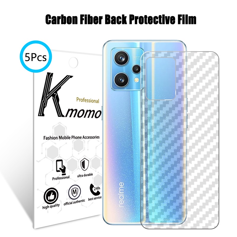 [ซื้อ 1 แถม 4] Realme ฟิล์มกันรอยหลัง สีใส แบบเต็มจอ Note 50 Narzo 50i Prime 50A GT Neo 3 GT2 Pro 2 XT X2 X50 30A