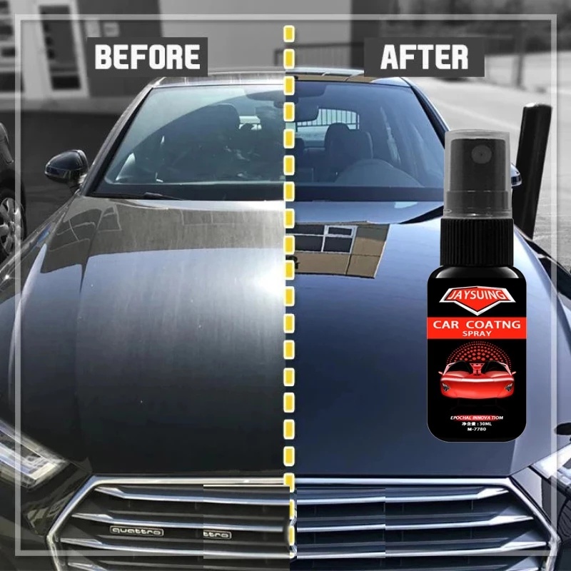 เครื่องมือขัดรถ 30/50ML Ceramic Spray Coating Car Polish Spray Sealant