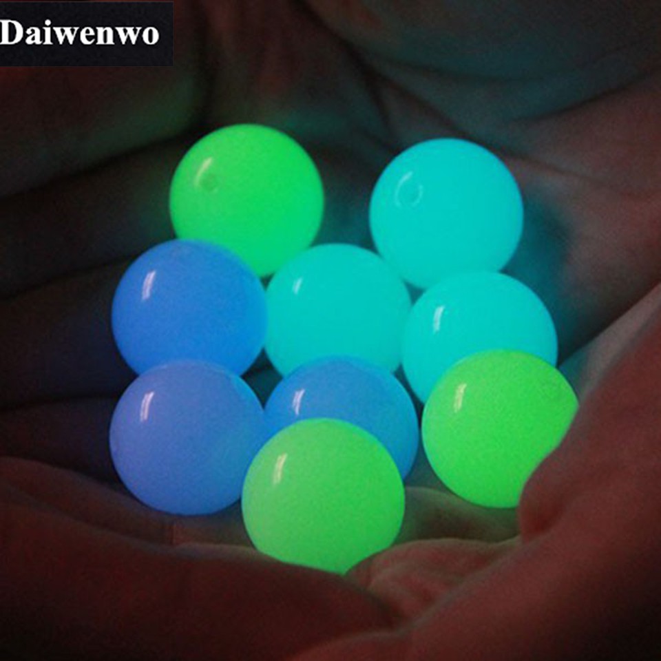 สร้อยข้อมือ ลูกปัดหินธรรมชาติ เรืองแสง ทรงกลม ขนาด 6 มม. 20 มม. Diy