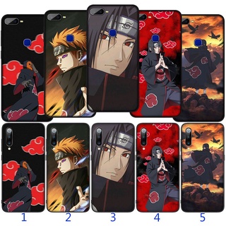 เคสโทรศัพท์ซิลิโคน TPU แบบนิ่ม ลาย BHZ2 โลโก้นารูโตะ Akatsuki สําหรับ Redmi 6 6A Note 7 7A 8 8A 9 9A 9C Pro