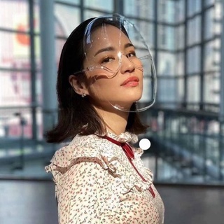 หน้ากากfaceshieldเต็มใบหน้า ป้องกัน ไวรัส