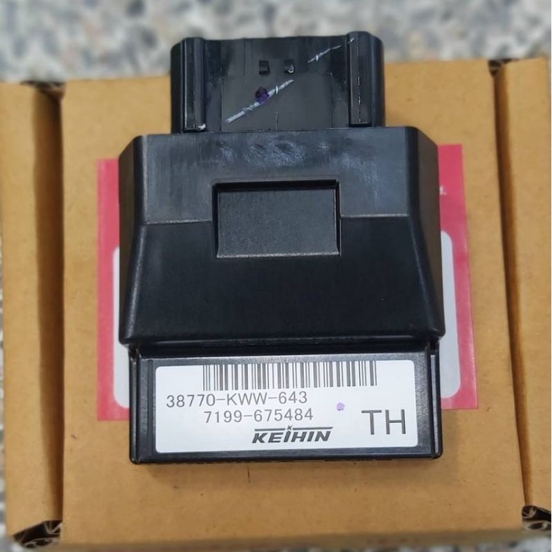 กล่องECU(ECM) WAVE110I ปี 2011 แท้เบิกศูนย์ รหัสอะไหล่ 38770-KWW-643