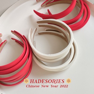 Hadesories CNY Red  Hairband ที่คาดผมสีแดงรับตรุษจีน