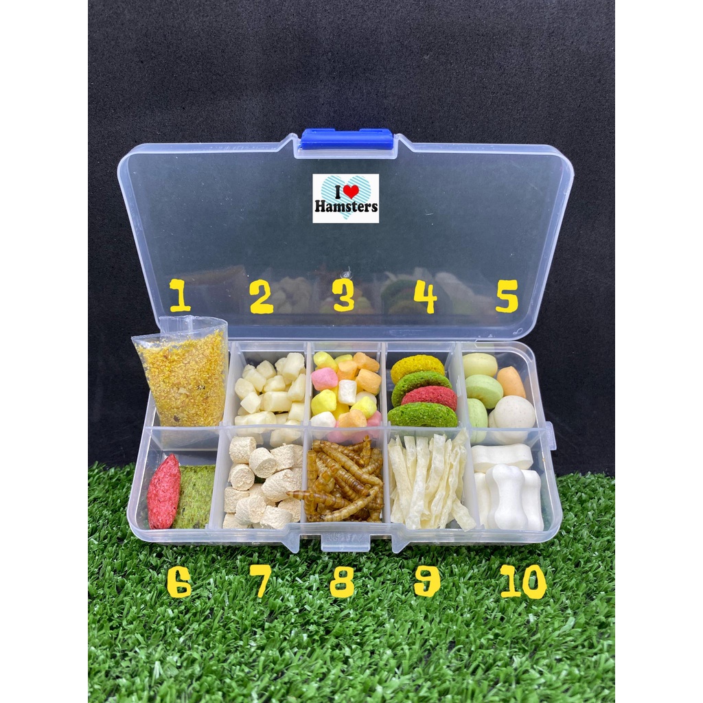 By I love Hamsters เซ็ทขนม ขนมสำหรับสัตว์เลี้ยง ขนมแฮมสเตอร์ ชูการ์ และสัตว์เลี้ยงฟันแทะ