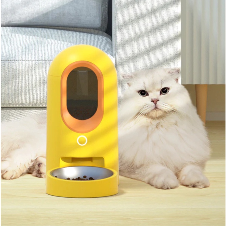 FRANCO AND BRO [PAKEWAY] เครื่องให้อาหารอัตโนมัติ App-wifi 1.5 กก. PAKEWAY Automatic Pet Feeder 2.6 