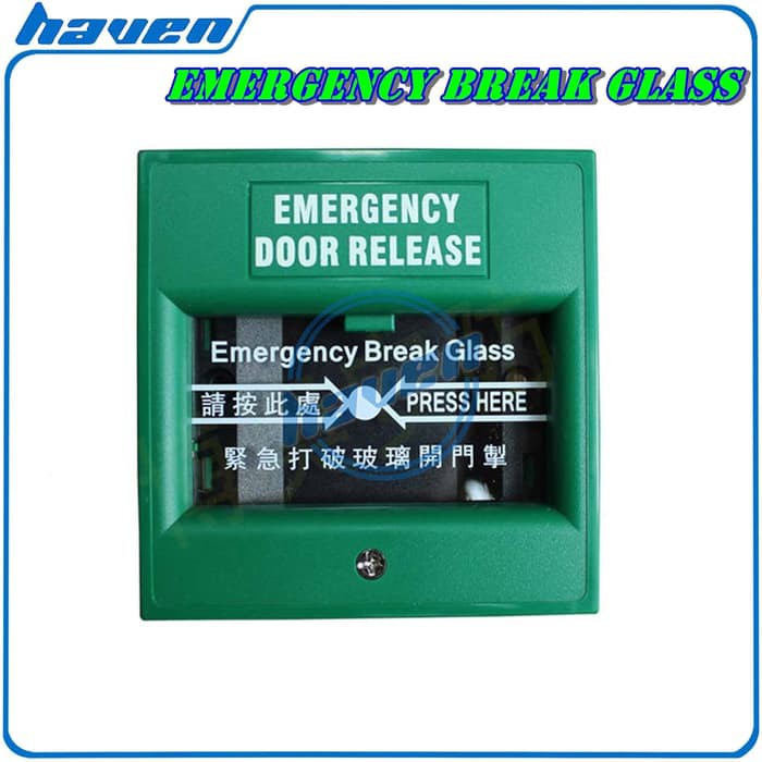 EMERGENCY BREAK GLASS / ประตูเสริม / ตัวปิดประตู EMERGENCY