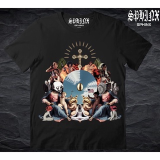 SPHINX เสื้อยืดลายสรีทผ้า Cotton100% ของมีพร้อมส่งส่งไว