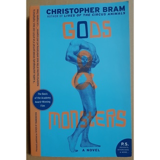 หนังสือภาษาอังกฤษ Gods and Monsters โดย Christopher Bram / มือสอง