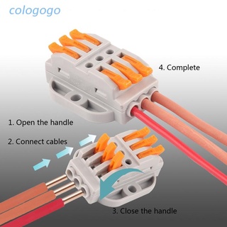 Colo แคลมป์เชื่อมต่อสายไฟ AWG28-12 ใช้ซ้ําได้