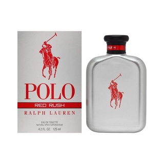 RALPH LAUREN Polo Red Rush EDT  125 ml กล่องซีล ป้ายคิงพาวเวอร์