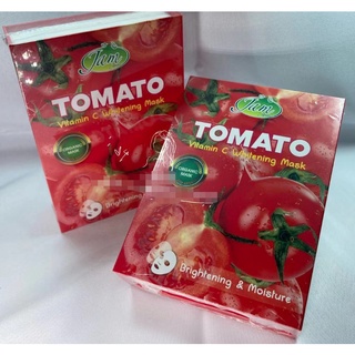 ⚡FLASH SALE⚡♡พร้อมส่ง JAM Tomato Vitamin C Whitening Mask ผลิตภัณฑ์พอกผิวหน้า(10pcs in a box)