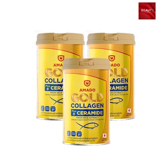 Amado Gold Collagen Ceramide อมาโด้ โกลด์ คอลลาเจน พลัส เซราไมด์