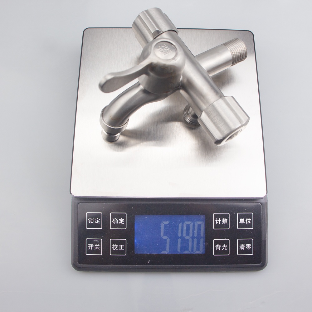 Baokemo ก๊อกน้ําสเตนเลส สามทาง อเนกประสงค์ สําหรับห้องน้ํา fj3cs - รูปที่ 5