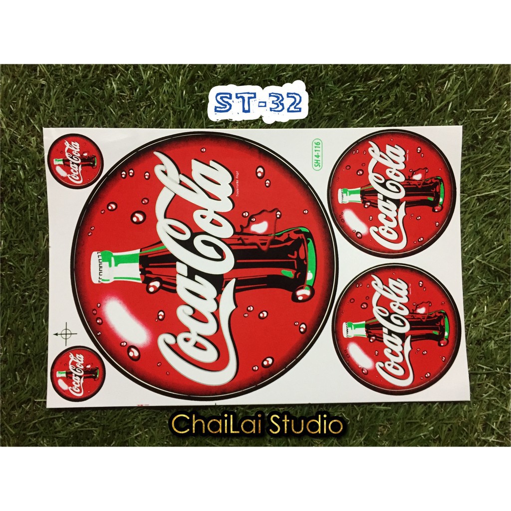 Sticker ลาย Coca-Cola