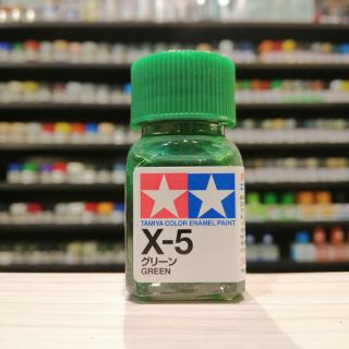 สี TAMIYA : X-5 GREEN