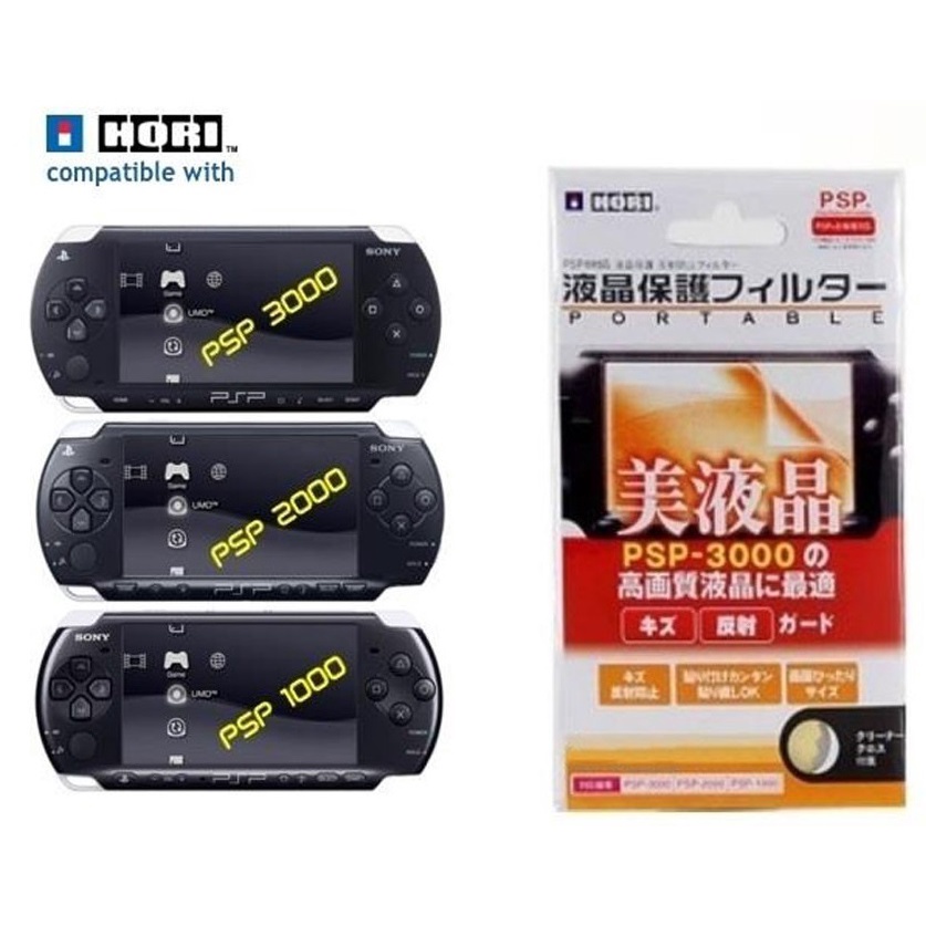 กันรอย Sony PSP ฟิมส์กันรอย รุ่น PSP 1000 2000 3000 ฟิมส์ใส ฟิมล์ ฟิลม์psp กันรอย PSP พีเอสพี PSP Screen Protector Film