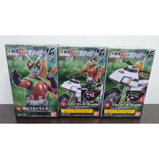 ShodoX kamen rider 15 skyrider&amp;bike 3box ของใหม่-แท้