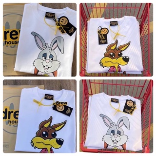 พร้อมส่ง💥 เสื้อยืด Drew Wolf &amp; Rabbit สวยมาก hiend1:1