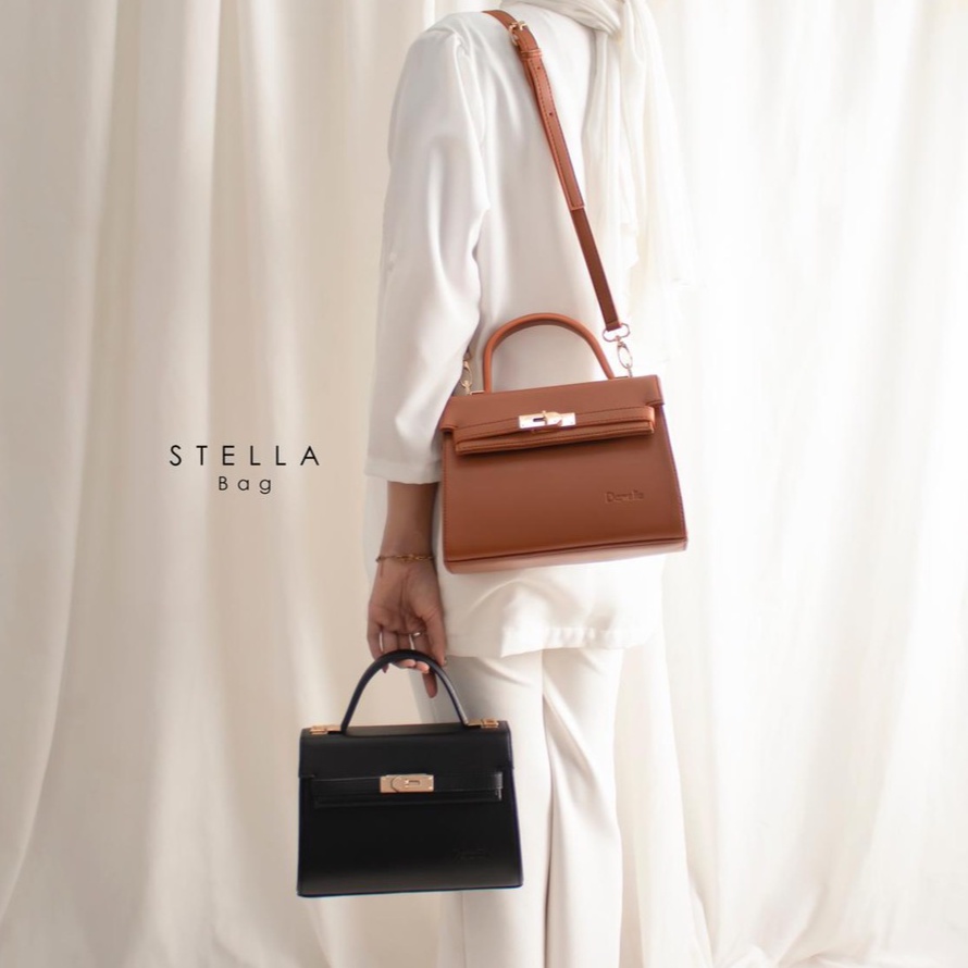 กระเป๋าสะพายข้างผู้หญิง Bang Sling BAG ล่าสุด Simple Side Strap BAG By AMELIA STELLA BAG WOMEN