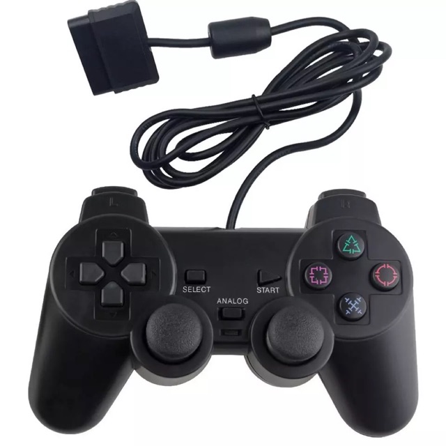 ลดราคา Controller Gamepads สำหรับ Sony PS2 Playstation2 Dual Shock คอนโซลวิดีโอเกมจอยสติ๊ก Gamepads สายยาว Joypad #ค้นหาเพิ่มเติม Wireless Display WiFi Mirroring CABLE HDMI Adapter Microsoft Surface Pro การ์ดเครือข่ายแท่นชาร์จ USB