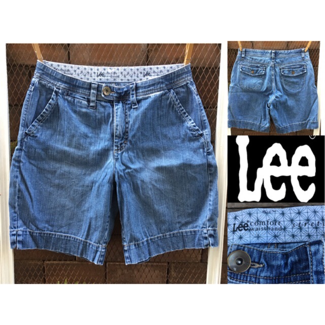 2sis1bro แบรนด แท Lee Comfort Waistband Stretch กางเกงย นส ขา