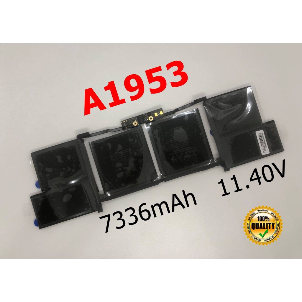 Battery A1953 FOR Pro 15" (สำหรับ Pro 15" Touchbar 2018 A1953 A1990) Laptop Battery Original