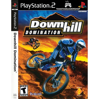 Downhill Domination ps2 แผ่นไรท์ เกมps2 เกมจักรยานps2 เกมเพล2 ดาวฮิว downhillps2 downhill ps2